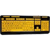 Adesso EasyTouch 132 Luminous Large-Print Desktop Keyboard AKB-132UY